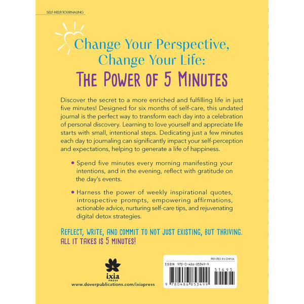 Dover Publications My 5 Minute Happiness Journal