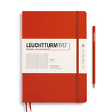 Leuchtturm1917 B5 Softcover Composition Notebooks - Ruled FOX RED