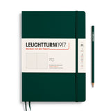Leuchtturm1917 B5 Softcover Composition Notebooks - Dotgrid FOREST GREEN