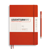 Leuchtturm1917 B5 Softcover Composition Notebooks - Dotgrid FOX RED