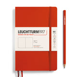 Leuchtturm1917 B6+ Paperback Notebooks - Blank FOX RED