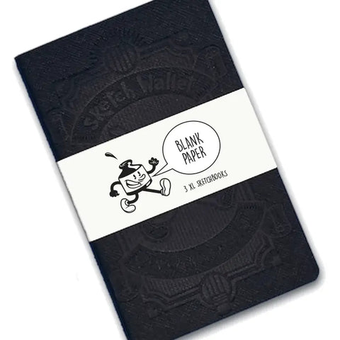 Inky's Xl Dot Grid Paper Sketchbook 3pk