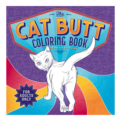 The Cat Butt Adult Colouring Book
