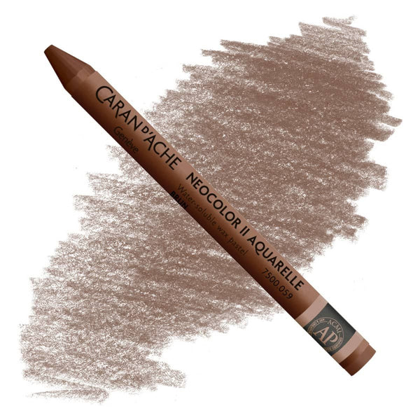 Caran d'Ache Neocolor II Watersoluble Pastels BROWN