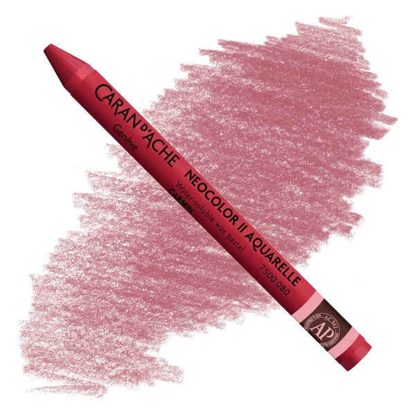 Caran d'Ache Neocolor II Watersoluble Pastels CARMINE