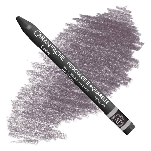 Caran d'Ache Neocolor II Watersoluble Pastels CHARCOAL