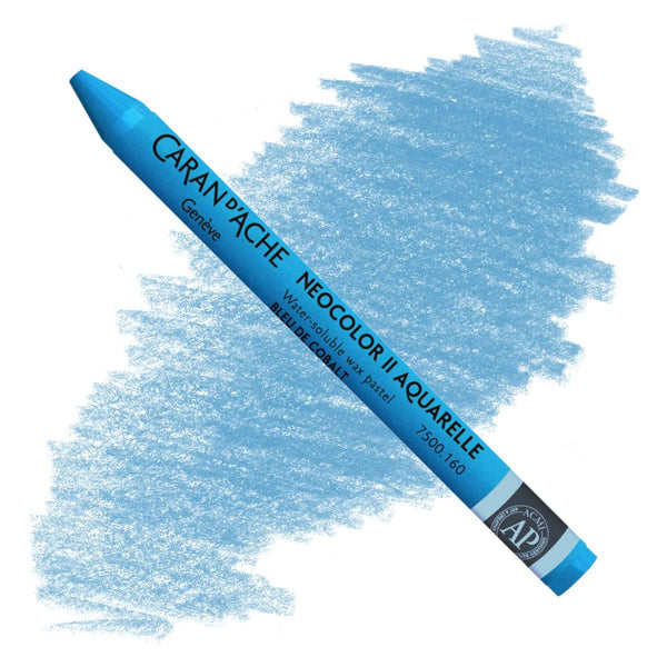 Caran d'Ache Neocolor II Watersoluble Pastels COBALT BLUE