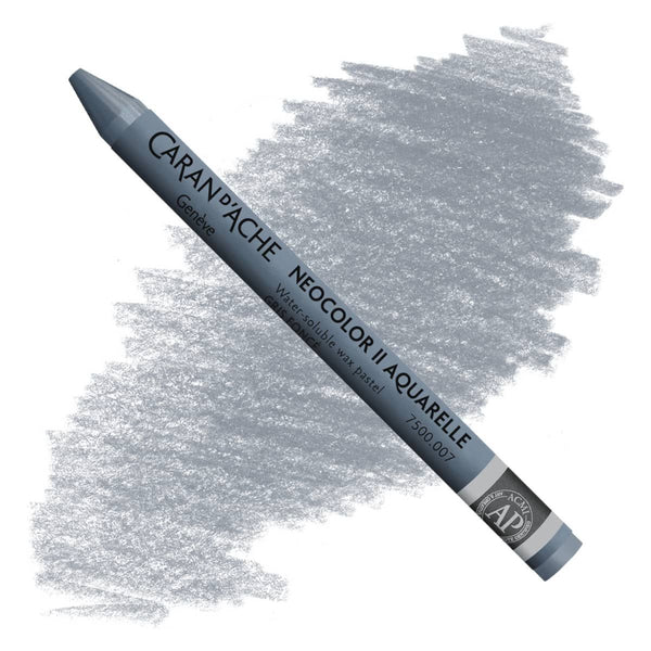 Caran d'Ache Neocolor II Watersoluble Pastels DARK GREY