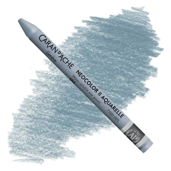 Caran d'Ache Neocolor II Watersoluble Pastels GREY