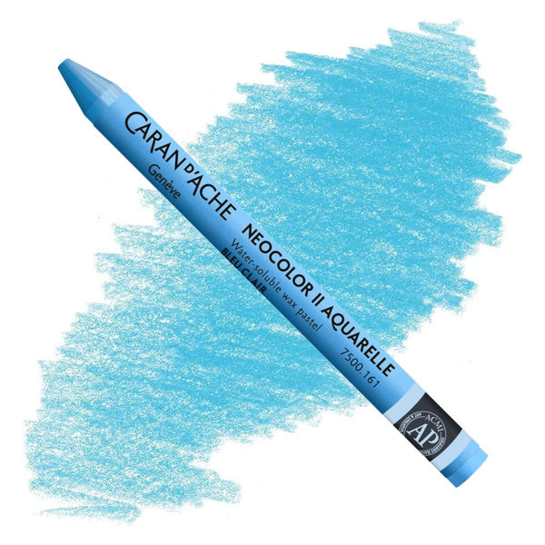 Caran d'Ache Neocolor II Watersoluble Pastels LIGHT BLUE