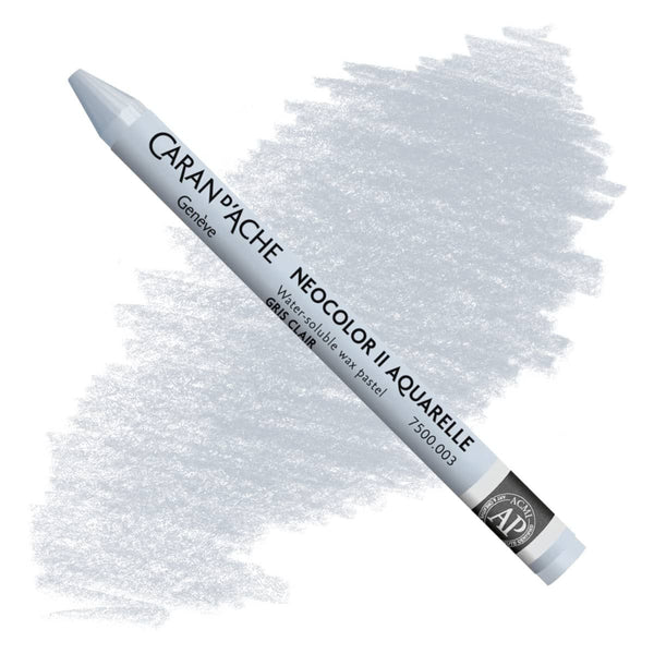 Caran d'Ache Neocolor II Watersoluble Pastels LIGHT GREY