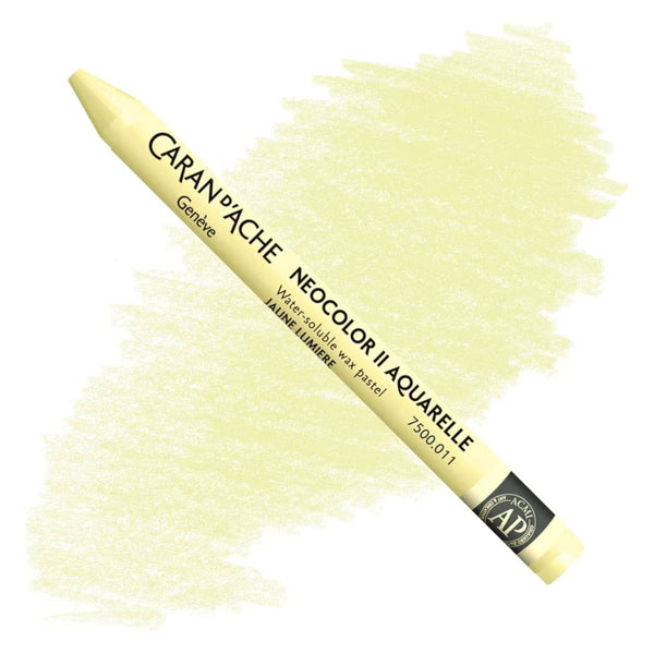 Caran d'Ache Neocolor II Watersoluble Pastels PALE YELLOW