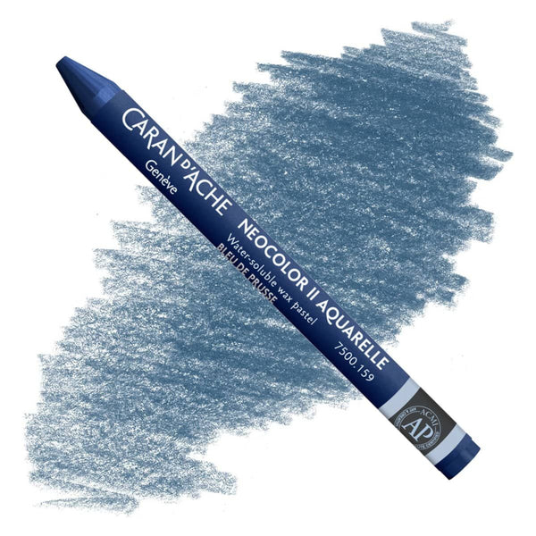Caran d'Ache Neocolor II Watersoluble Pastels PRUSSIAN BLUE