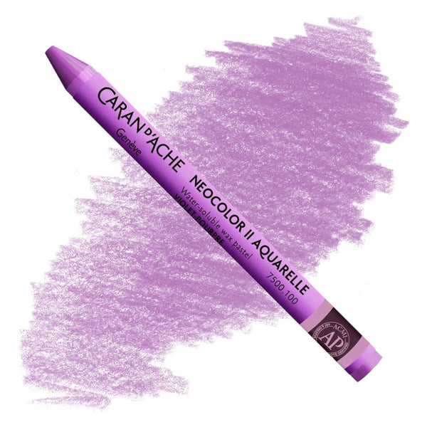 Caran d'Ache Neocolor II Watersoluble Pastels PURPLE VIOLET
