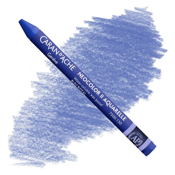 Caran d'Ache Neocolor II Watersoluble Pastels ROYAL BLUE