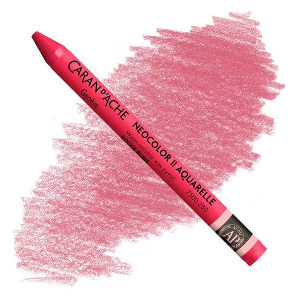 Caran d'Ache Neocolor II Watersoluble Pastels RUBY