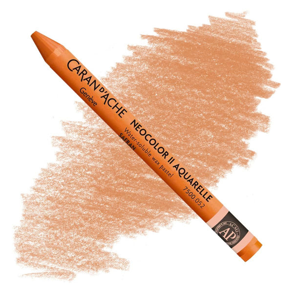 Caran d'Ache Neocolor II Watersoluble Pastels SAFFRON