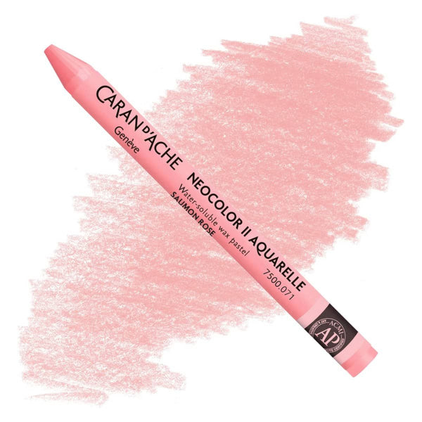 Caran d'Ache Neocolor II Watersoluble Pastels SALMON PINK