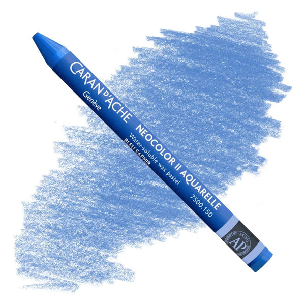Caran d'Ache Neocolor II Watersoluble Pastels SAPPHIRE