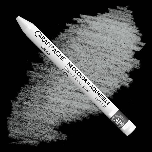 Caran d'Ache Neocolor II Watersoluble Pastels WHITE