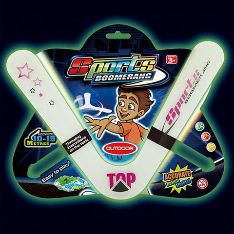 Summer Zone Sports Outdoor Glow Boomerang