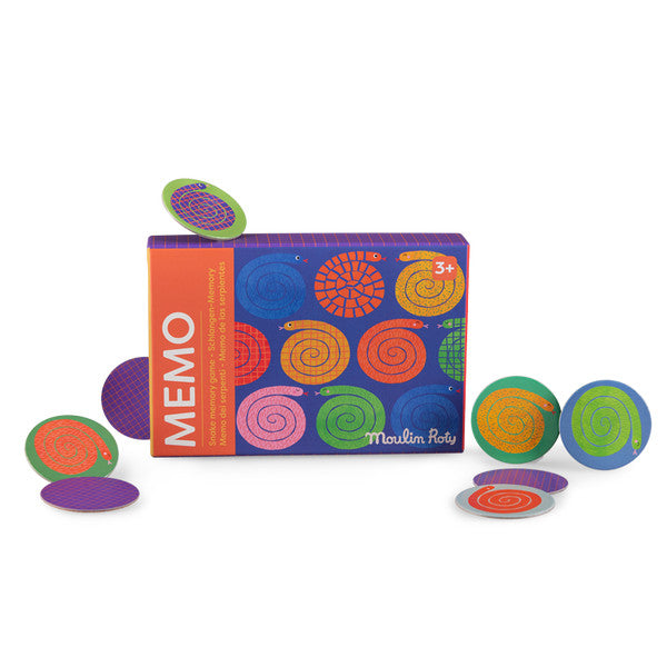 Moulin Roty Snake Memory Game