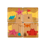 Janod Bath Toy - 4pk Cubes