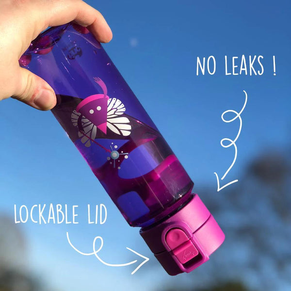 Tinc Purple Flip & Clip Water Bottle