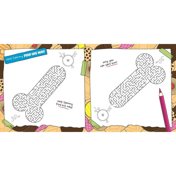 Cock-a-Doodle: A Rude Activity Book for Adults by Jason Murphy