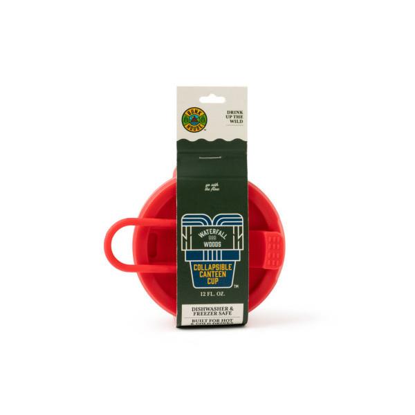 Bunkhouse Waterfall Woods Collapsible Silicone Canteen Cup, Assorted