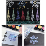 Yasutomo Shimmer & Shine Pearlescent Paint & Stencil Kit, Winter Edition