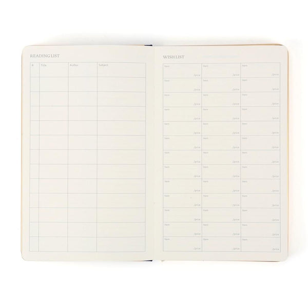 Victoria's Journals Monaco Undated Personal Planner - Blue