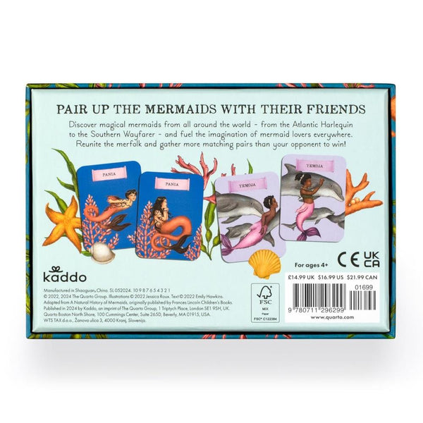 Match the Mermaids Memory Game by Jessica Roux & Emily Hawkins