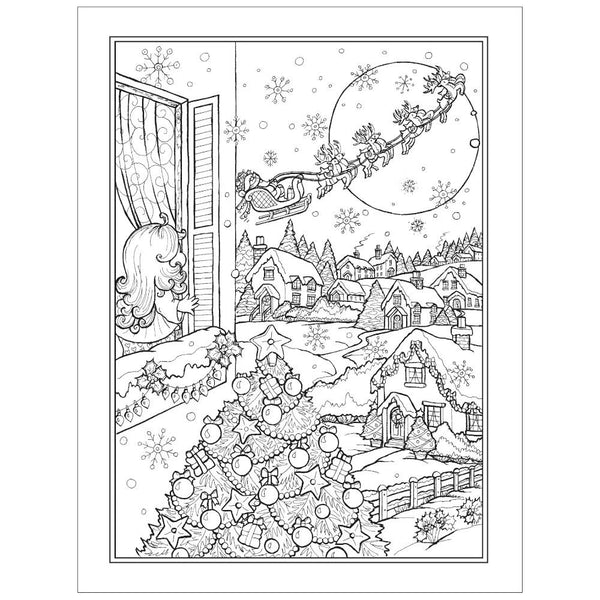 The Night Before Christmas Coloring Book by Clement C. Moore