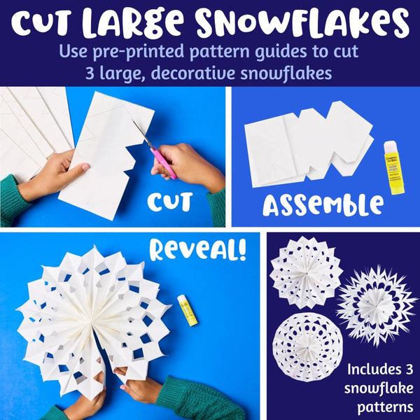 Creativity for Kids Make Your Own Snowflake Ornaments