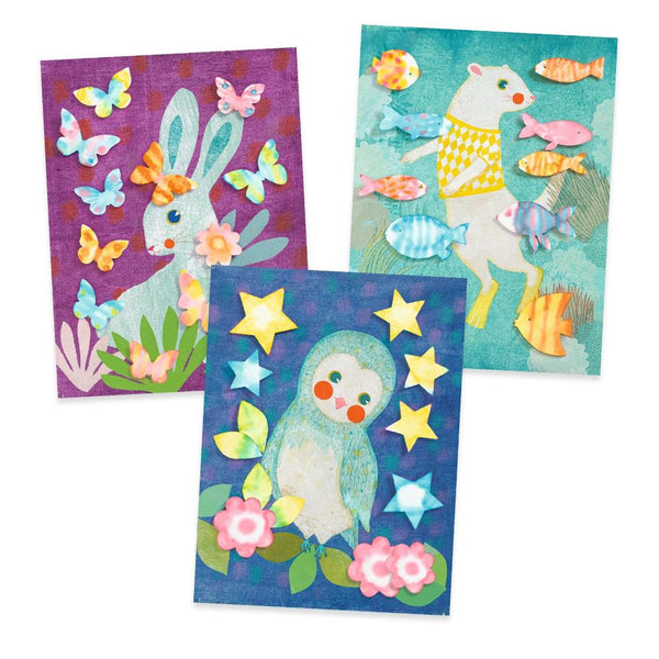 Djeco Create with Blotting Paper Kit
