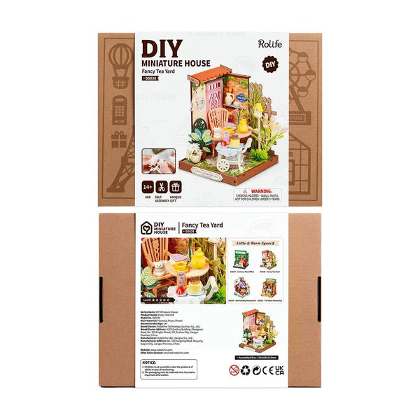 Robotime Rolife DIY Mini Model Kit - Fancy Tea Yard
