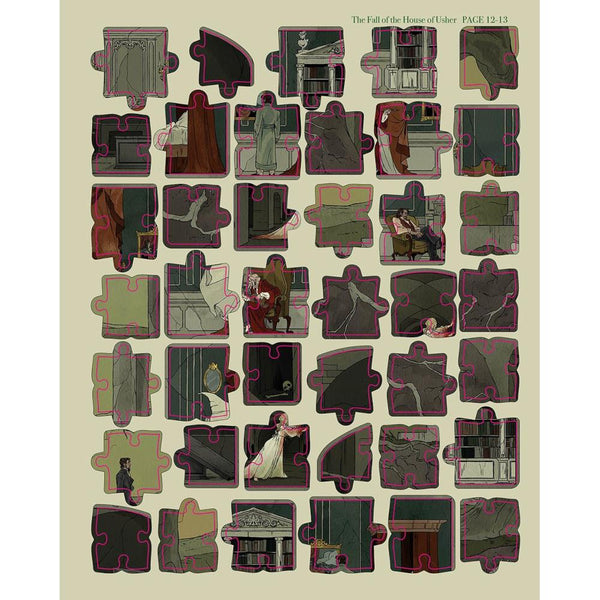 Odd Dot Sticker Jigsaw: The Edgar Allan Poe Collection