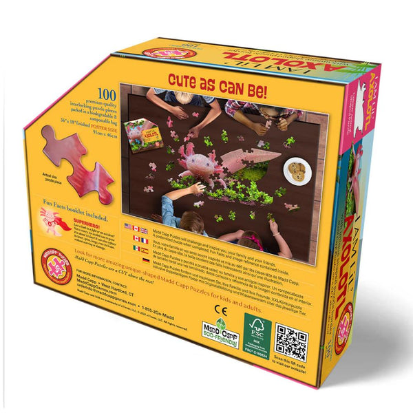 Madd Capp 100pc Puzzle - I Am Lil' Axolotl