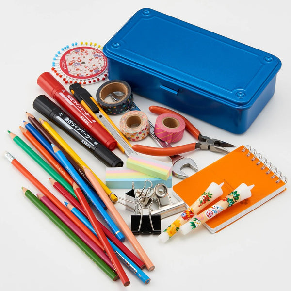 Toyo Steel Trunk Shape Toolbox T-190 Summer Emerald Green