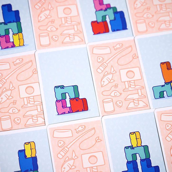 Alley Cats Games Kittin Stacking Game