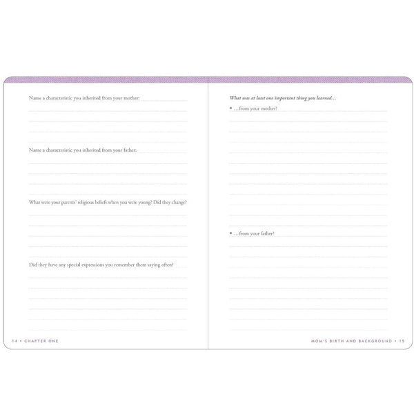 Peter Pauper Press Keepsake Memory Journal - Mom's Story