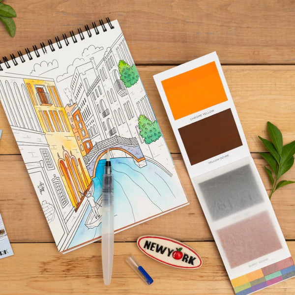Viviva Colors Colorsheets Watercolour Set - Original 16 Colours