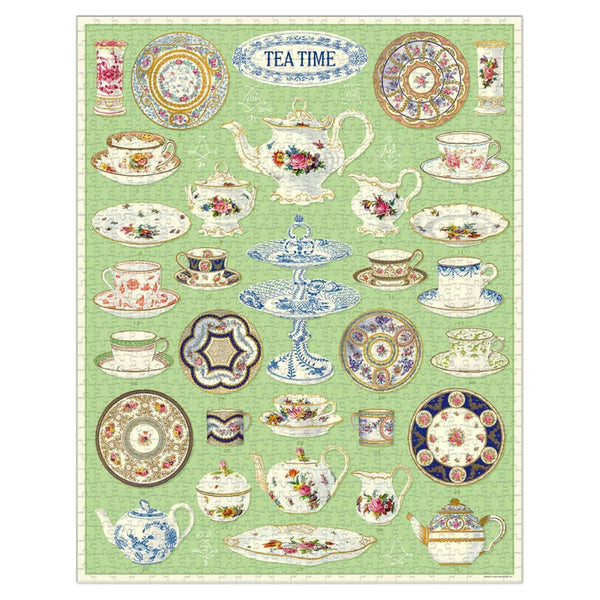 Cavallini 1000pc Vintage Puzzle - Tea Time