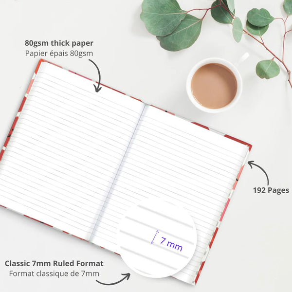 Pierre Belvedere Notebook - Smiling Hearts