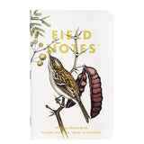 Field Notes Notebook 3pk, Lined - Trees & Birds of North America: Pack A