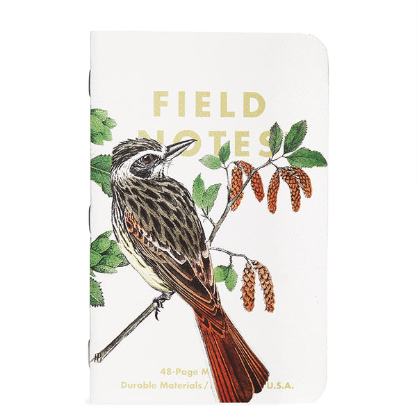 Field Notes Notebook 3pk, Lined: Trees & Birds of North America: Pack B