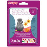 Sculpey Bakeable Silicone Mold - Flowers