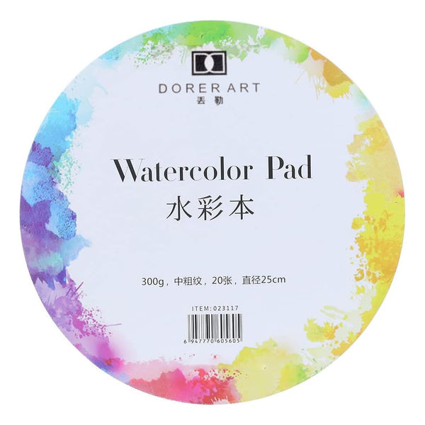Dorer Art Circular Watercolor Pad 9.75"
