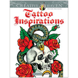 Creative Haven Colouring Book - Tattoo Inspirations